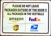 PLEASE DO NOT LEAVE PACKAGE OUTSIDE OF THE DOOR BUILDING SIGN PLEASE DO NOT LEAVE PACKAGE OUTSIDE OF THE DOOR BUILDING SIGN