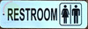 RESTROOM  KEYCHAIN DOUBLE SIGN RESTROOM  KEYCHAIN DOUBLE SIGN