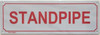 Standpipe   Sign