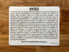 FD SPANISH CARBON MONOXIDE SIGN NYC HPD SIGN