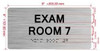 FD EXAM ROOM SIGNS WITH RAISED LETTERS (EXAM ROOM 7)