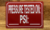 NYC PRESSURE TESTED ON