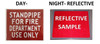 STANDPIPE FOR FIRE DEPARTMENT USE ONLY -  Compliance Sign