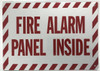 FIRE Alarm Panel Inside  -  Signage FIRE Alarm Panel Inside  -  Signage