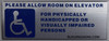 Please Allow Room ON Elevator for Physically Handicapped OR Visually IMPAIRED Persons   Sign Please Allow Room ON Elevator for Physically Handicapped OR Visually IMPAIRED Persons   Sign