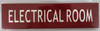 Electrical Room Door/Wall Sign - Electrical Room Door/Wall Sign -