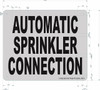 Automatic Sprinkler Connect Partial All Floors Automatic Sprinkler ion   Fire Department Sign