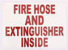 Fire Hose and Extinguisher Inside   Signage Fire Hose and Extinguisher Inside   Signage