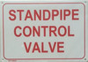 STANDPIPE CONTROL VALVE- Hpd Sign