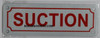 Suction Sign