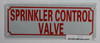 Sprinkler Control Valve Hpd Sign Sprinkler Control Valve Hpd Sign