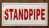 Standpipe Hpd Sign