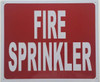 FIRE Sprinkler   Fire Department Sign FIRE Sprinkler   Fire Department Sign