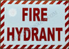 FIRE Hydrant Dob Sign FIRE Hydrant Dob Sign