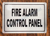 FIRE Alarm Control Panel- FACP Sign