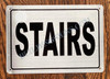 Stairs Fire Deparment Sign Stairs Fire Deparment Sign
