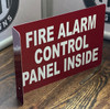 FIRE Alarm Control Panel Inside Projection-FACP Inside 3D Buildign Sign