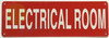 ELECTRICAL ROOM Fire Deparment Sign