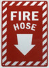 FIRE HOSE zebra line red