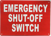 EMERGENCY SHUT OFF SWITCH EMERGENCY SHUT OFF SWITCH
