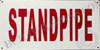 STANDPIPE Sign