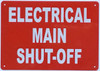 ELECTRICAL MAIN SHUT OFF ELECTRICAL MAIN SHUT OFF