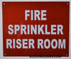 FIRE SPRINKLER RISER ROOM