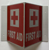 Corridor First aid-First aid Hallway Sign Corridor First aid-First aid Hallway Sign