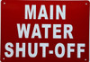 MAIN WATER SHUT-OFF