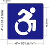 NYC ACCESSIBLE Decal Sticker NYC ACCESSIBLE Decal Sticker