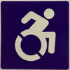NYC ACCESSIBLE Decal Sticker Fire Deparment Sign NYC ACCESSIBLE Decal Sticker Fire Deparment Sign