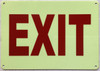 EXIT Fire Deparment Sign