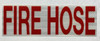 FIRE HOSE STICKER