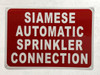 Siamese Automatic Sprinkler Connection Siamese Automatic Sprinkler Connection