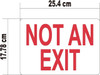 Glow-In-the-Dark Aluminium Sign