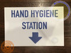 COVID19 AGE DOB Hand Hygiene station  Building Sign