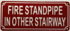 FIRE STANDPIPE IN OTHER STAIRWAY