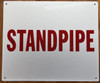 Standpipe Sign Standpipe Sign