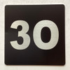 Apartment number 3O Sign