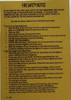 DOOR Fire Safety Notice -FIRE PROOF BUILDING SIGN DOOR Fire Safety Notice -FIRE PROOF BUILDING SIGN