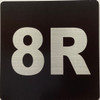 Sign Apartment number 8R