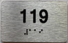 HOTEL ADA APARTMENT NUMBER 119 SIGN