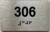 ADA APARTMENT NUMBER 306 SIGN