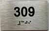 HOTEL ADA APARTMENT NUMBER 309 SIGN