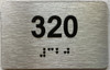 HOTEL ADA APARTMENT NUMBER 320 SIGN