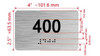 HOTEL DIRECTIONAL SIGN APARTMENT NUMBER 400
