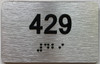 HOTEL ADA APARTMENT NUMBER 429 SIGN