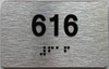 HOTEL ADA APARTMENT NUMBER 616 SIGN