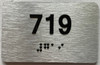 HOTEL ADA APARTMENT NUMBER 719 SIGN