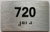 ADA APARTMENT NUMBER 720 SIGN